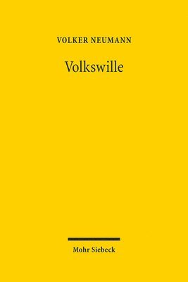 bokomslag Volkswille