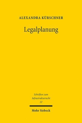 bokomslag Legalplanung