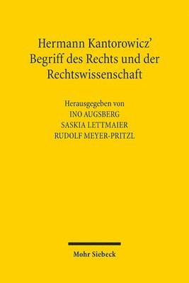 bokomslag Hermann Kantorowicz' Begriff des Rechts und der Rechtswissenschaft