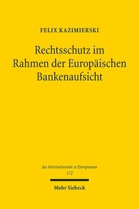 bokomslag Rechtsschutz im Rahmen der Europischen Bankenaufsicht