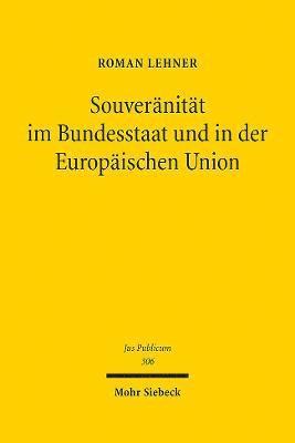 Souvernitt im Bundesstaat und in der Europischen Union 1