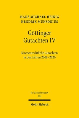 bokomslag Gttinger Gutachten IV