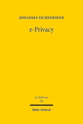 bokomslag e-Privacy