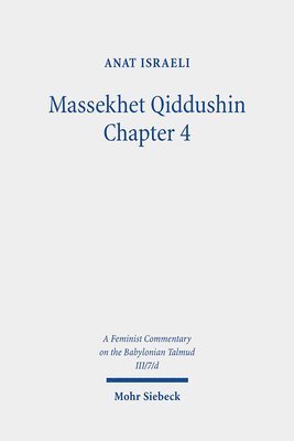 bokomslag Massekhet Qiddushin Chapter 4