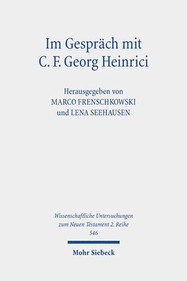 bokomslag Im Gesprch mit C. F. Georg Heinrici