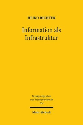 bokomslag Information als Infrastruktur