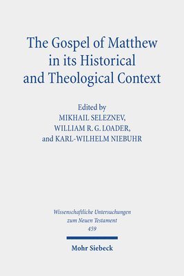 bokomslag The Gospel of Matthew in its Historical and Theological Context