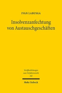 bokomslag Insolvenzanfechtung von Austauschgeschäften