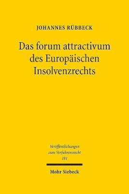 bokomslag Das forum attractivum des Europischen Insolvenzrechts