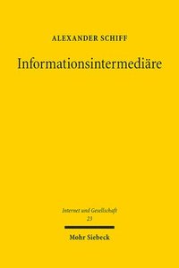 bokomslag Informationsintermediäre