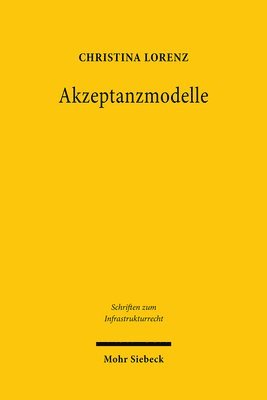 bokomslag Akzeptanzmodelle