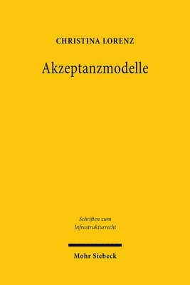 bokomslag Akzeptanzmodelle