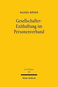 bokomslag Gesellschafter-Exithaftung im Personenverband