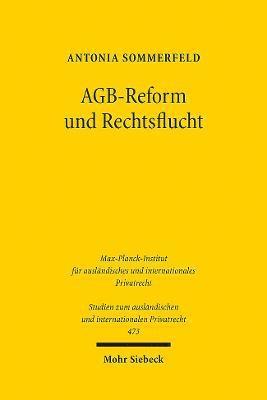 AGB-Reform und Rechtsflucht 1