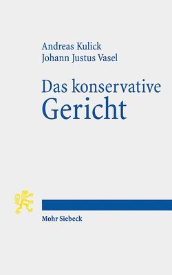 bokomslag Das konservative Gericht