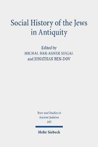 bokomslag Social History of the Jews in Antiquity