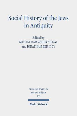 bokomslag Social History of the Jews in Antiquity