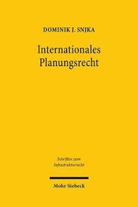 bokomslag Internationales Planungsrecht