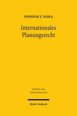 bokomslag Internationales Planungsrecht