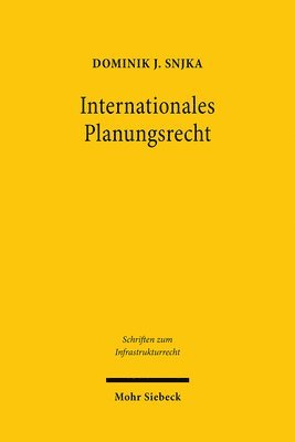 bokomslag Internationales Planungsrecht