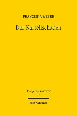 bokomslag Der Kartellschaden