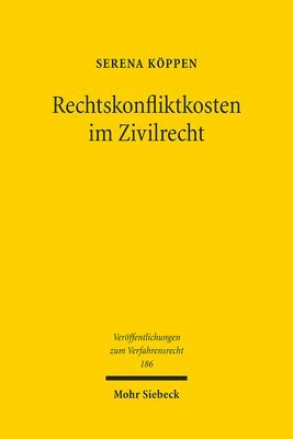 Rechtskonfliktkosten im Zivilrecht 1