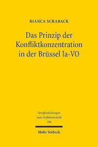 bokomslag Das Prinzip der Konfliktkonzentration in der Brssel Ia-VO