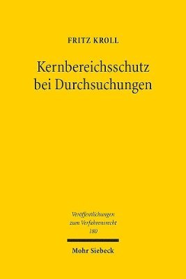 bokomslag Kernbereichsschutz bei Durchsuchungen