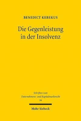 Die Gegenleistung in der Insolvenz