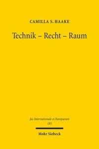 bokomslag Technik - Recht - Raum