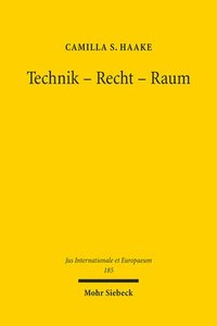 bokomslag Technik - Recht - Raum