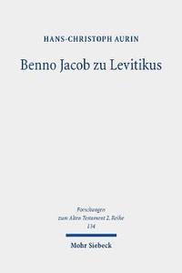 bokomslag Benno Jacob zu Levitikus