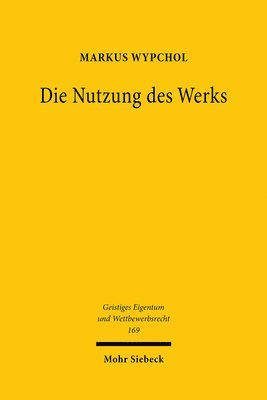 bokomslag Die Nutzung des Werks