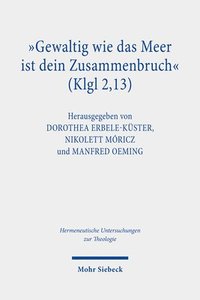 bokomslag &quot;Gewaltig wie das Meer ist dein Zusammenbruch&quot; (Klgl 2,13)