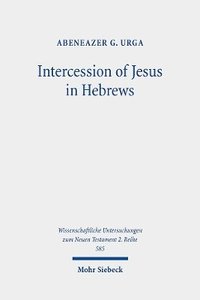 bokomslag Intercession of Jesus in Hebrews