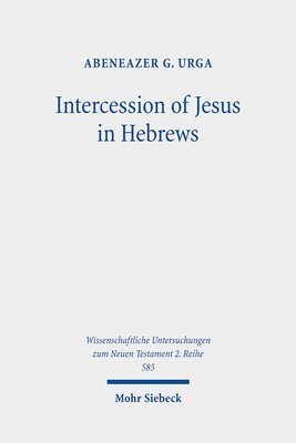 Abeneazer G. Urga - Intercession of Jesus in Hebrews, Häftad