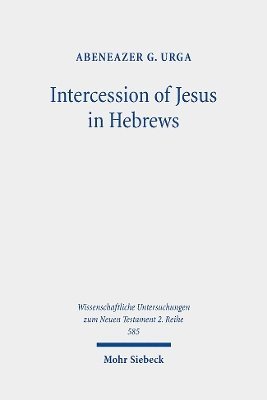 bokomslag Intercession of Jesus in Hebrews