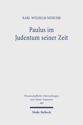 bokomslag Paulus im Judentum seiner Zeit