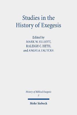 Studies in the History of Exegesis 1