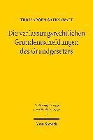 Die verfassungsrechtlichen Grundentscheidungen des Grundgesetzes 1