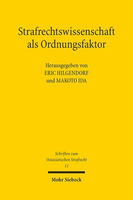 bokomslag Strafrechtswissenschaft als Ordnungsfaktor