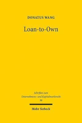 bokomslag Loan-to-Own