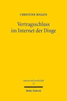 Christine Biggen - Vertragsschluss im Internet der Dinge, Häftad