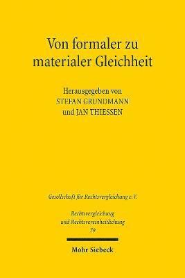 Von formaler zu materialer Gleichheit