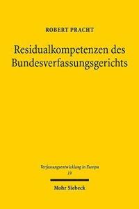 bokomslag Residualkompetenzen des Bundesverfassungsgerichts