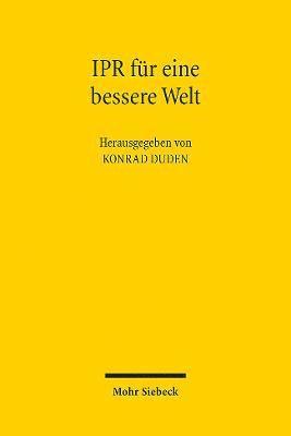 TBD, Konrad Duden - IPR für eine bessere Welt, Häftad