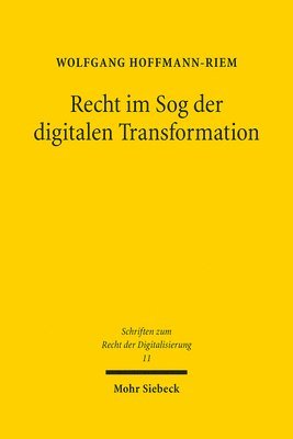 bokomslag Recht im Sog der digitalen Transformation