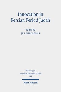 bokomslag Innovation in Persian Period Judah