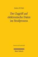 bokomslag Der Zugriff auf elektronische Daten im Strafprozess