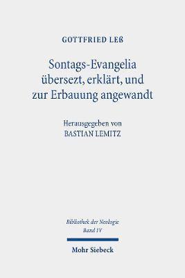 Sontags-Evangelia bersezt, erklrt, und zur Erbauung angewandt 1